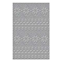Ski Lodge Embossing Folder