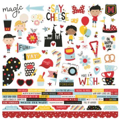 Say Cheese 4 - Combo Cardstock Stickers