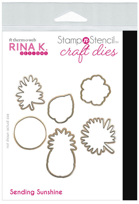 Stamp n Stencil - Sending Sunshine Craft Dies, Rina K Designs