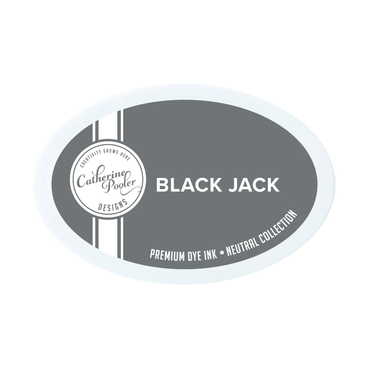 Black Jack Premium Dye Ink Pad - Neutral Collection