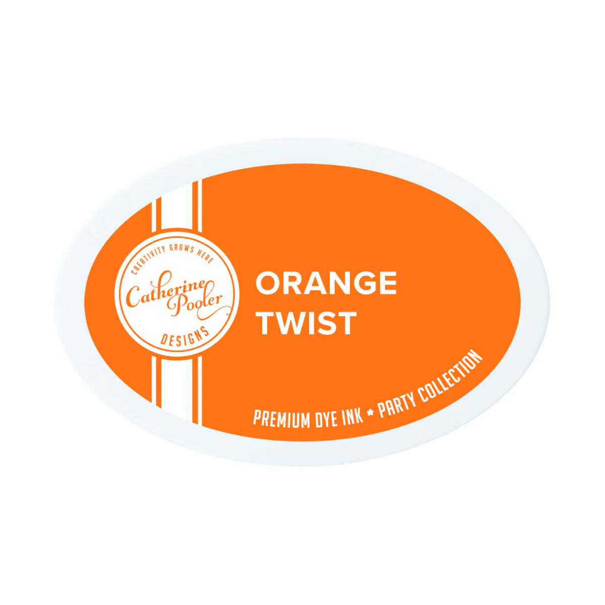 Orange Twist Premium Dye Ink Pad - Party Collection