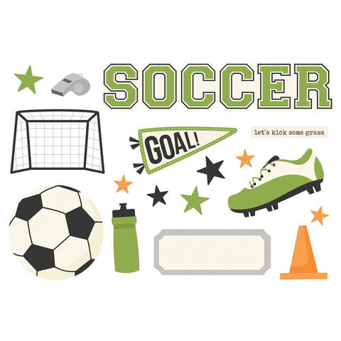 Simple Pages Page Pieces - Soccer