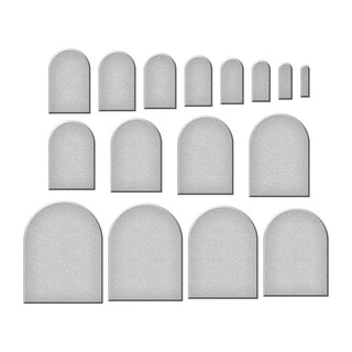 Spellbinders S5-526 Glimmer Greetings Essential Arches Dies