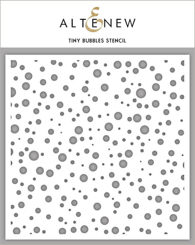 Tiny Bubbles Stencil