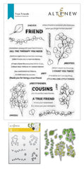 True Friends Stamp + Die + Stencil Bundle