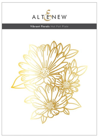 Vibrant Florals Hot Foil Plate