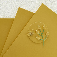 Color Essentials Cardstock - Brushed Gold