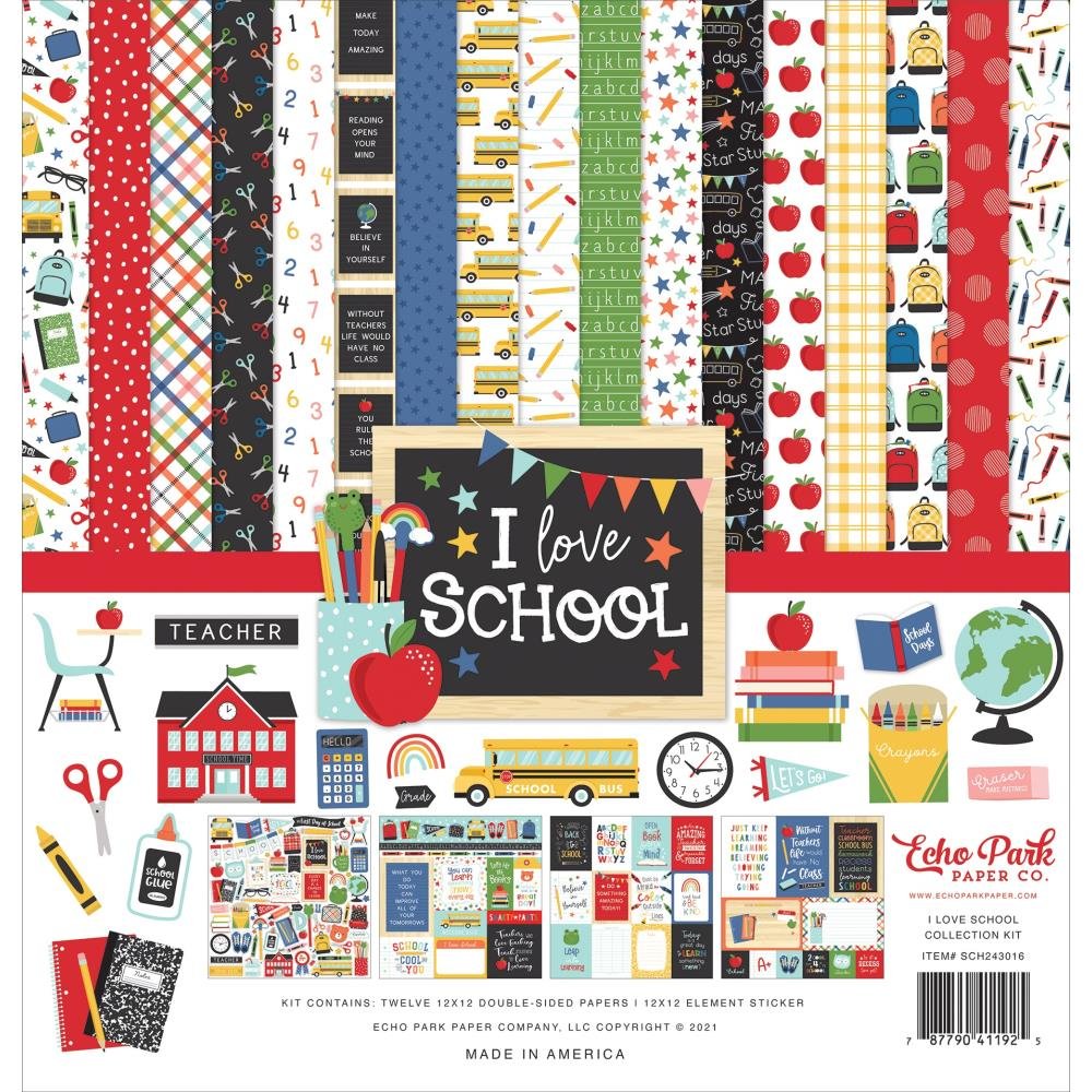 I Love School Collection Kit