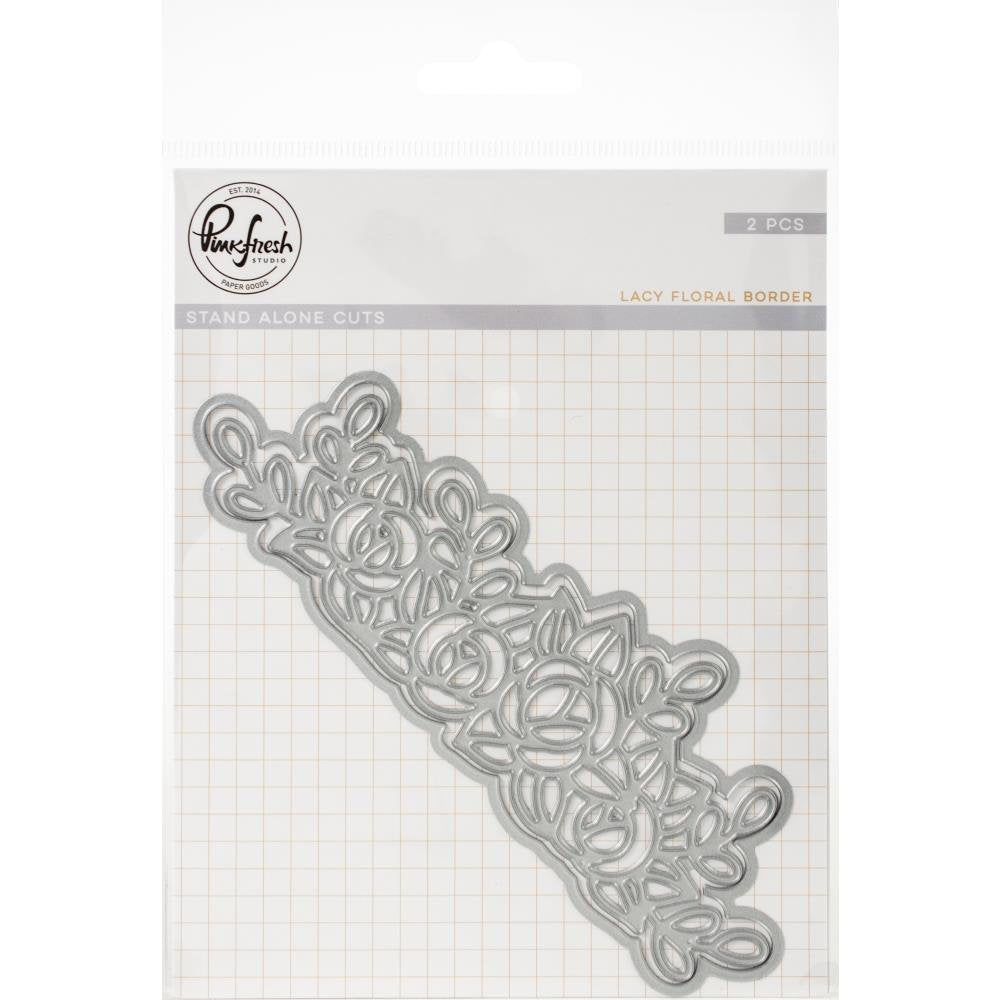 Lacy Floral Border Die Set