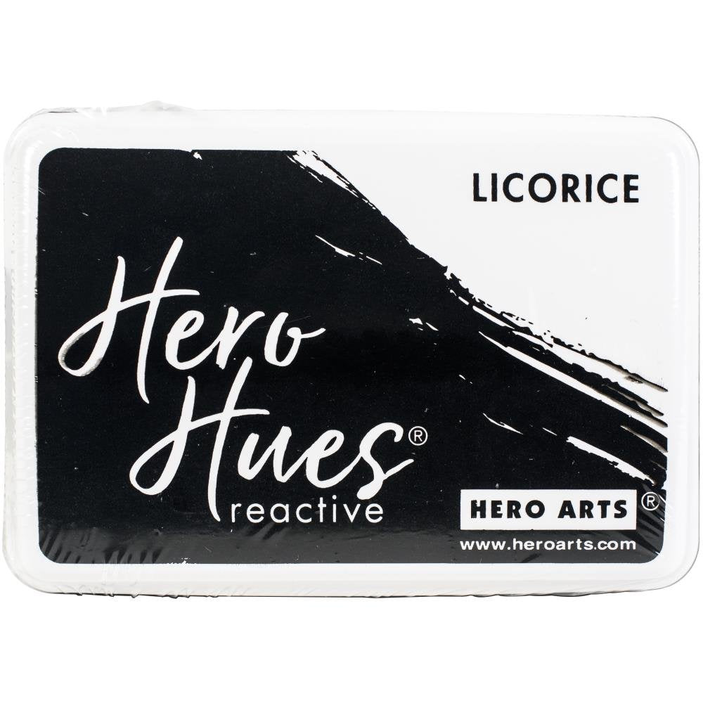 Hero Hues Reactive Ink Pad - Licorice
