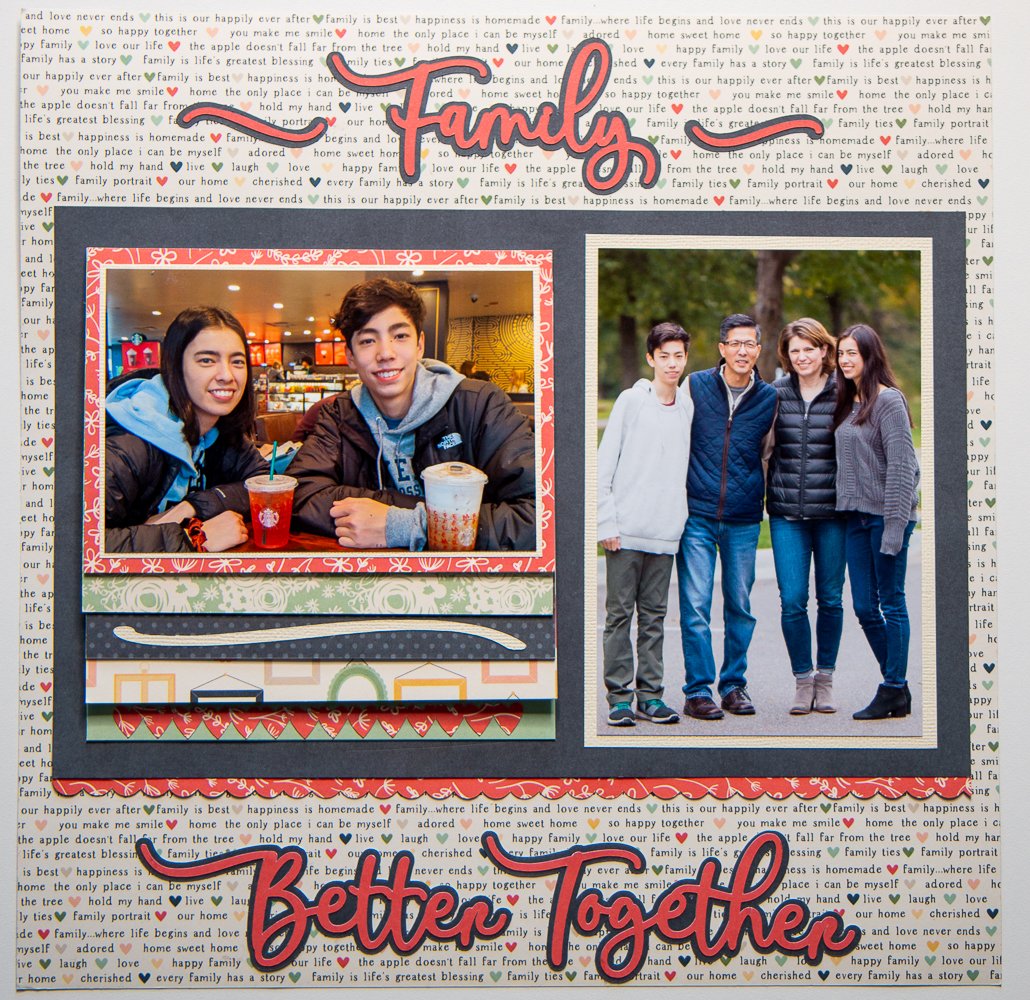 Family - Better Together 2 Page Layout Pack