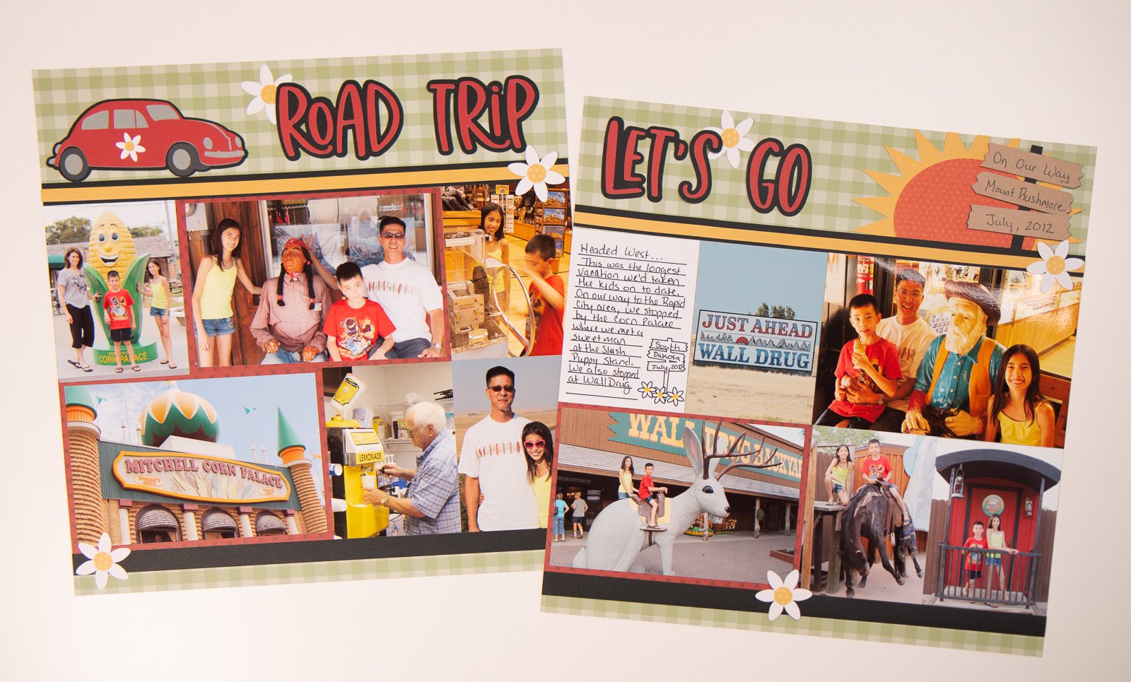 Road Trip 2-Page Layout Pack