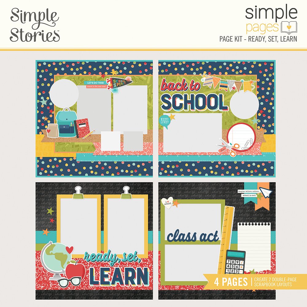 Ready Set Learn Simple Pages Page Kit