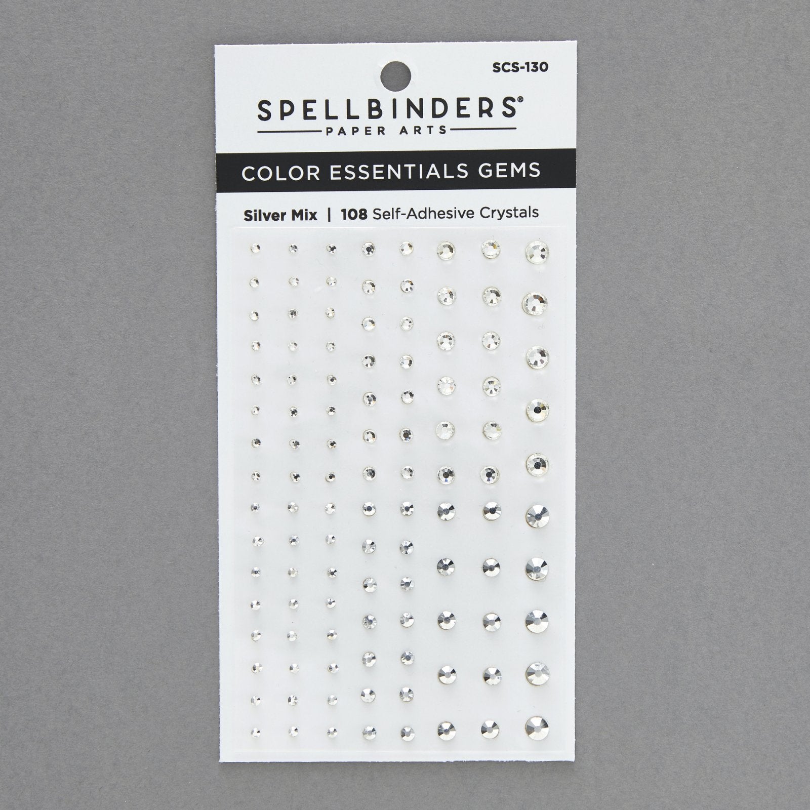 Color Essentials Gems - Silver Mix