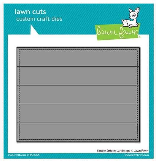 Simple Stripes Landscape Die