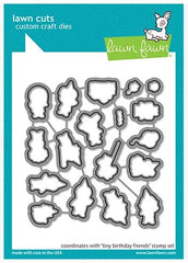 Tiny Birthday Friends Matching Dies